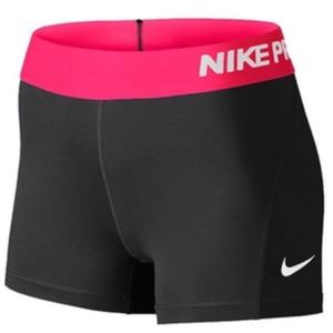 Black and pink nike spandex!
